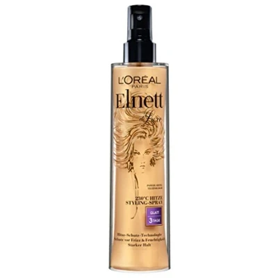Image de L&#039;OREAL Elnett Spray Coiffant lissage 170 ml protege jusqu&#039; a 230 pendant 3 jours anti frissoti Lot de 2