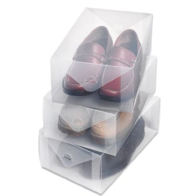 Image de Whitmor Clear Vue, Lot de 3 boîtes à chaussures pour homme