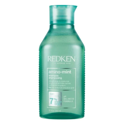 Image de Redken Amino MINT Shampoo Refreshing ANTI Dandruff Shampoing, Taille: 300 ml,