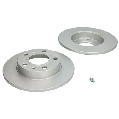 Image de DELPHI BG2753C Disque de frein 245 10 5 plein revêtu non traité sans roulement roue, bague ABS AUDI: A4 B6 Berline, B8 Avant, B7 Avant