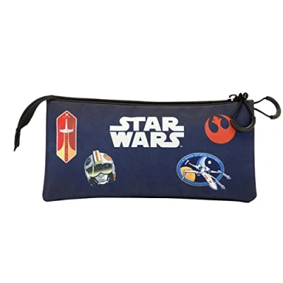 Image de Karactermania STAR WARS Pilot Triple Trousse pour enfants, Taille: One Size, Azul oscuro