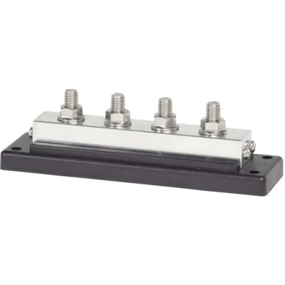 Image de Blue Sea Systems PowerBar 2104 Barre de Bus avec Quatre 3/8, 600 A