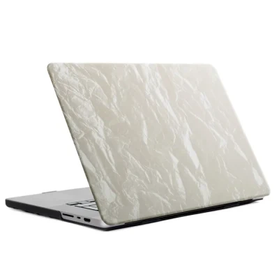 Image de Coque en velours MacBook Air 15 pouces (2023) / (2024) M3 chip A2941 A3114 Beige SELENCIA®