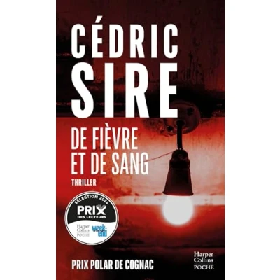 Image de de fièvre et sang Prix polar Cognac un thriller addictif par l&#039;auteur Vindicta (Poche)