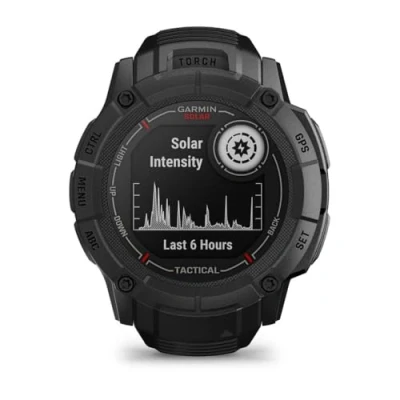 Image de Garmin Instinct 2X, Solar Tactical Edition Montre GPS Robuste et connectée Black Boîtier 50 mm