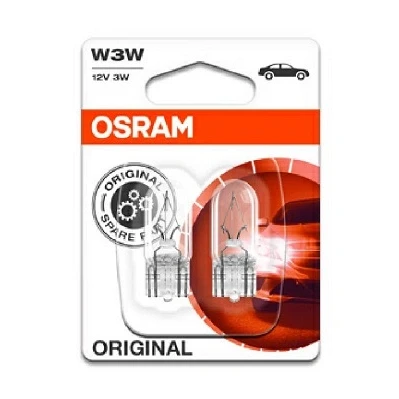 Image de OSRAM ORIGINAL LINE 2821 02B Ampoule, feu clignotant 12 3 W3W VOLKSWAGEN: Golf 7, Tiguan I, 7 Variant, AUDI: A4 B6 Berline, Q5, TT Coupe