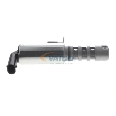 Image de VAICO V10 4334 Valve de commande, réglage d&#039;arbres à came avec bague d&#039;étanchéité Q+, Première Monte AUDI: A6 C6 Berline, A5 B8 Coupe, A8 D3