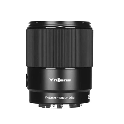 Image de Yongnuo YN50MM F1.8S DF DSM Objectif pour Sony, Auto Focus Full Frame Standard Prime Objectif, Compatible avec Les appareils Photo Sony E Mount