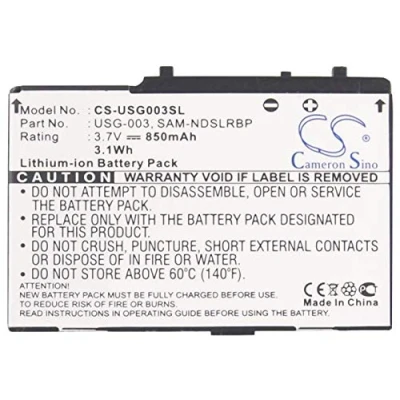 Image de CS USG003SL Batteries 850mAh Compatible avec [Nintendo] DS, DS Lite remplace C/USG A BP EUR, Sam NDSLRBP, USG 001, 003