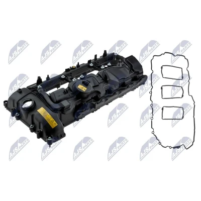 Image de NTY BPZ BM 035 Cache Culbuteur avec joints vis/boulons BMW: 3 Berline, 2 Coupe, 4 Coupe