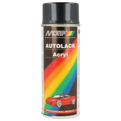 Image de MOTIP 54605 Peinture combinée pour voitures 400ml aérosol Bleu Kompakt blue metallic 12 ml
