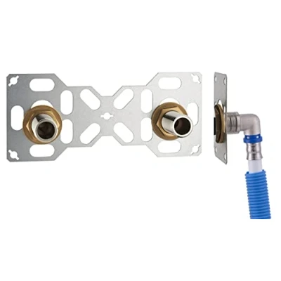 Image de Platine sortie de Cloison double Multicouche à Sertir Ø20 pour douche/baignoire FIXSYSTEM