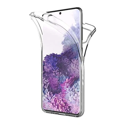 Image de AICEK Coque Compatible Samsung Galaxy S20, 360Full Body Transparente Silicone pour S20 Housse Etui Case (6,2 Pouces)