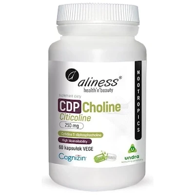 Image de Aliness NOOTROPICS CDP Choline Complément alimentaire cyticoline 60 capsules