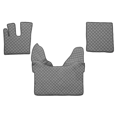 Image de F CORE FL25 GRAY Ensemble de tapis sol Similicuir avant 3 gris