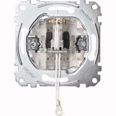 Image de Merten MEG3186 0000 Insert de commutateur à tirette unipolaire 10 AX AC 250 V bornes enfichables