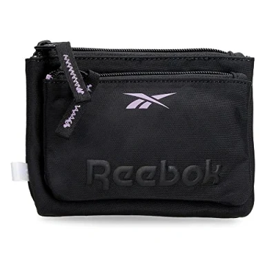 Image de Reebok Linden Trousse De Toilette Deux Compartiments Noir 17x9x2 cms Polyester