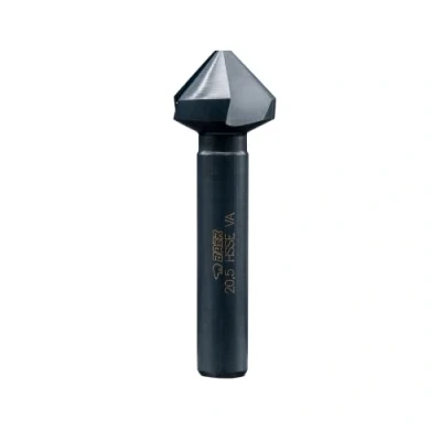 Image de BAER HSSE VAP Fraise conique 90 20,5 mm (pour M 10) Pour acier inoxydable Foret à fraiser Ébavureur