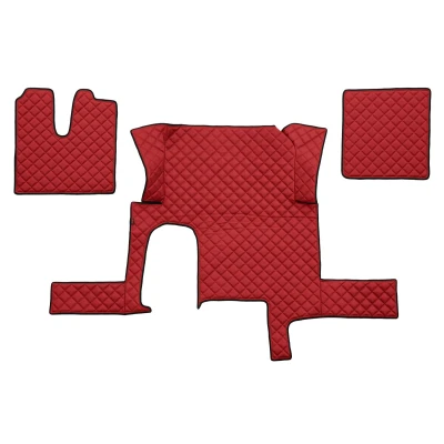 Image de F CORE FL29 RED Ensemble de tapis sol Similicuir avant 3 Rouge