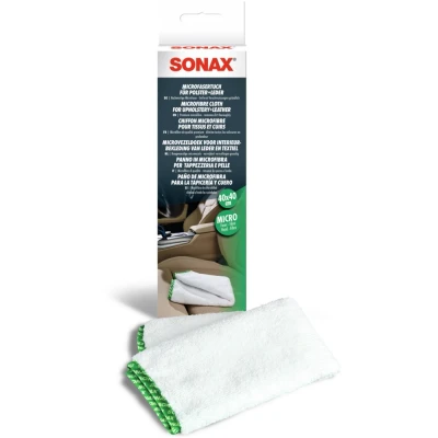 Image de SONAX MICRO 04168000 Chiffon à polir Microfibre Turbo wax cloth