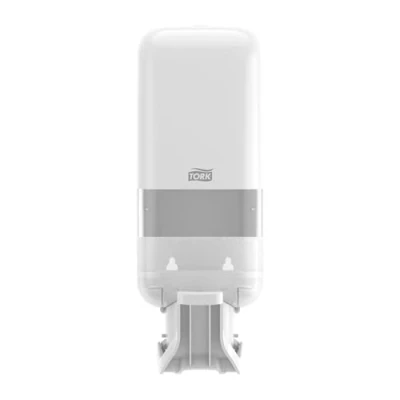 Image de Tork Distributeur de Savon et désinfectant avec Levier coude Blanc S4, consommables Mousse, Liquide Gel, Gamme Elevation, 564100