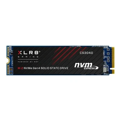 Image de PNY XLR8 CS3040 M.2 NVMe Gen4 x4 SSD Interne 500Go, Vitesse de Lecture jusqu&#039;à 5600 Mo/s, d&#039;Ecriture 2600 Mo/s