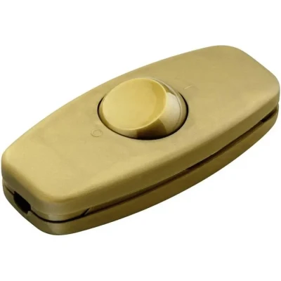 Image de Interrupteur intermédiaire interBär 5052 010.01 Or Va et vient Doigt étroit