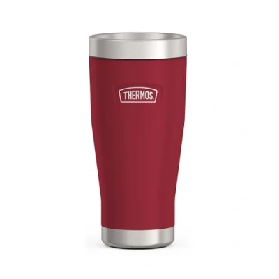 Image de Thermos ICON MUG Gobelet isotherme en acier inoxydable 0,47 l Rouge/framboise mat 470 ml Passe au lave vaisselle Entièrement étanche Sans BPA