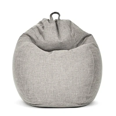 Image de Green Bean© Pouf d&#039;Intérieur de 200 litres avec Remplissage Perles EPS Doux Moelleux Lavable Tissu Intérieur Coussin Sol Repos Siège Lounge