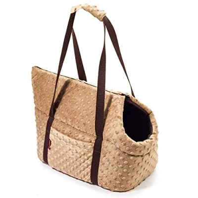 Image de Sac de Transport élégant BoutiqueZOO pour Chat et Chien Deux picces (avec Coussin) Lavable en Machine Tailles XS, S, M, L
