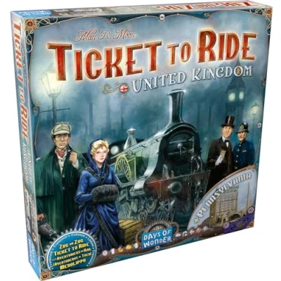 Image de N/F Ticket to Ridel Map Collection United King
