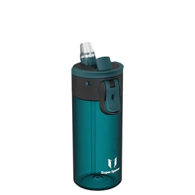 Image de Sparrow Gourde Enfant TouchFlow Tritan Bouteille d&#039;eau 500ml sans BPA Gourdes Paille Convient pour Sport, l&#039;école, en Plein air