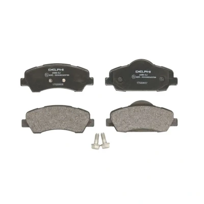 Image de DELPHI LP2485 Jeu de plaquettes frein non préparé pour indicateur d&#039;usure avec tôle anti bruit accessoires PEUGEOT: 308 II 3/5 portes