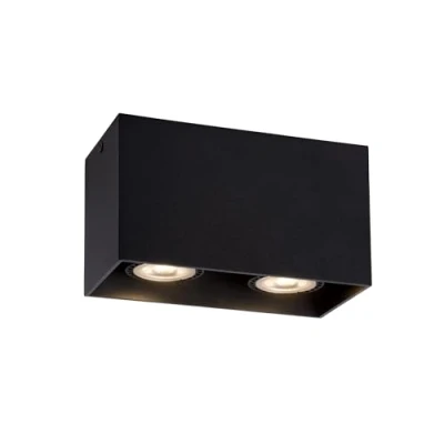 Image de Lucide BODI Spot Plafond GU10 Noir