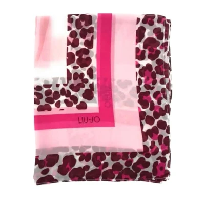 Image de LIU JO MIT Animal Écharpe, Femme, Taille: One Size, Pink