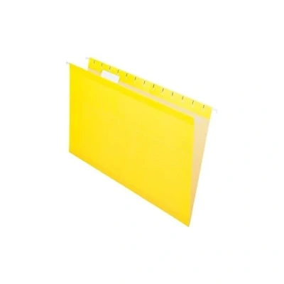 Image de Pendaflex 04153 Lot de 25 dossiers suspendus renforcés Jaune 1/5