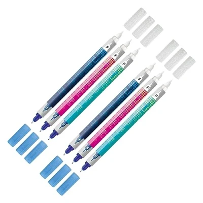 Image de FABER CASTELL 205079 Set d&#039;effaceurs d&#039;encre, pointe d&#039;effacement et de correction F, 6 effaceurs d&#039;encre