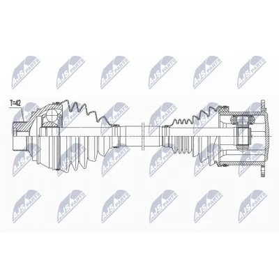 Image de Essieu moteur NTY NPW AU 036
