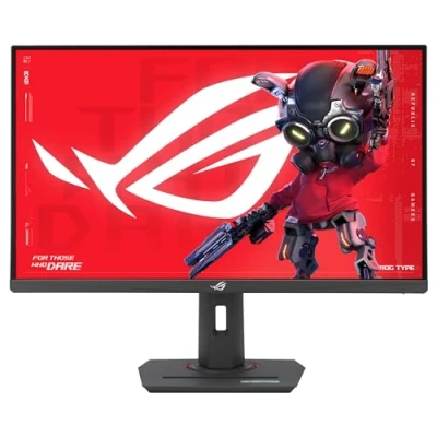 Image de ASUS ROG Strix XG27UCS Moniteur de Jeu USB Type C 27 po 4K UHD (3840 x 2160), 160 Hz, 1 ms (GTG), IPS Rapide, synchronisation Flou extrême Mouvement Faible, C, Compatible G Sync,