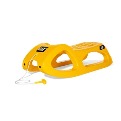 Image de RollyToys rollySnow Cruiser CAT (luge pour enfants, couleur jaune, enfants à partir de 3 ans, rails en acier, construction stable) 200443