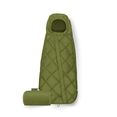 Image de CYBEX Gold Chancelière Snøgga Mini 2, Pour Coques Bébé, de la Naissance à env. 24 mois, TOG 4, Nature Green (Vert)