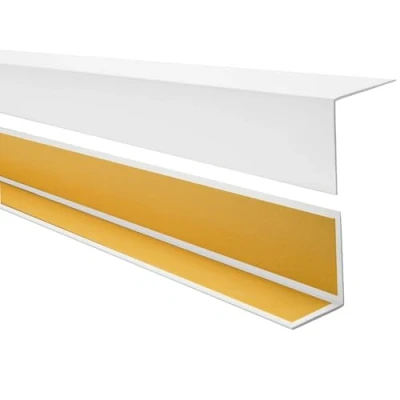 Image de Quest Profilé d&#039;angle en PVC autocollant Protection des bords 35 x 18 mm 100 cm Blanc