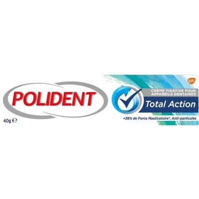 Image de Polident® Crème fixative Total Action
