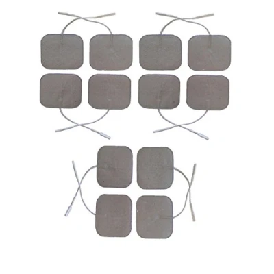 Image de Électrodes Silver Premium TENS compatibles avec les machines TPN, Tenscare, NeuroTrac x12