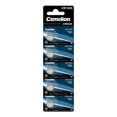 Image de 5 piles ( Piles) bouton lithium Camelion 3 v…