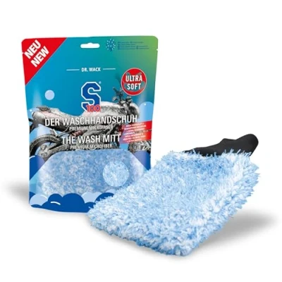Image de DR. WACK Gant de Lavage S100 pour Moto Microfibre qualité supérieure en Ultra Doux Forte Absorption Nettoyage