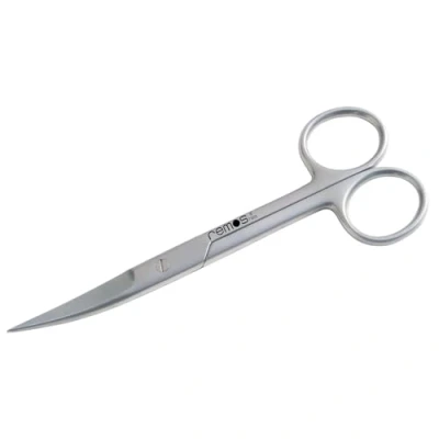 Image de REMOS Ciseaux de Ménage, universels, pointus, lame courbée, 14.5 cm, Acier inoxydable