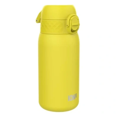 Image de Ion8 Gourde Isotherme Enfant, Inox, 320ml, Anti Fuite, Facile à Ouvrir, Verrouillage Sécurisé, Lavable au Lave Vaisselle, Poignée de Transport, Durable, Acier Inoxydable, Jaune