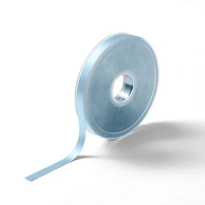 Image de Prym Ruban satin double face, 10mm, bleu clair, polyester, 10 mm, Set de Pièces