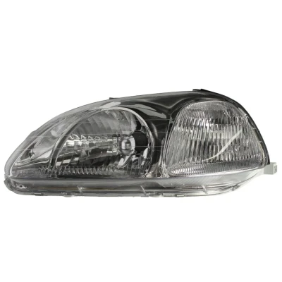 Image de VAN WEZEL 2527961 Phares gauche H4 blanc pour circulation à droite sans commande correcteur de site projecteur P43t HONDA: CIVIC 6 Hatchback